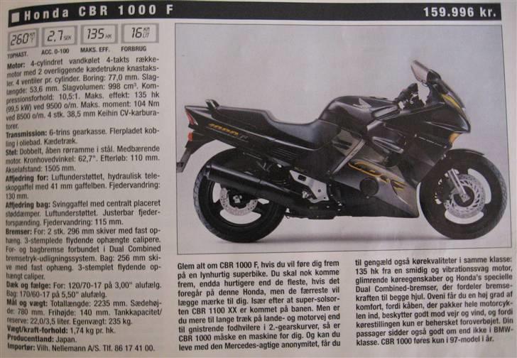 Honda Solgt - Lidt Data på maskinen billede 10