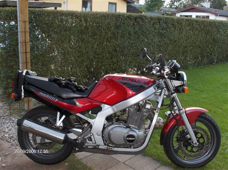 Suzuki GS 500 e - Her har jeg har lige fået den hjem billede 6