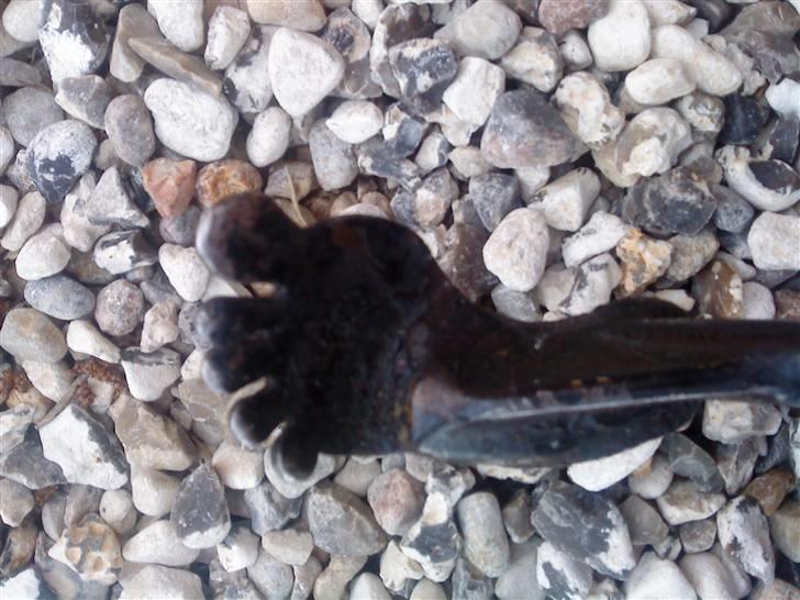 Kawasaki Z 650 B - Det er vidst det man bogstavligt talt kalder en støttefod :) billede 10