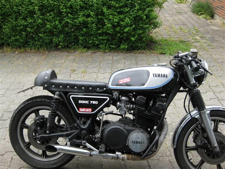 Yamaha XS750 Cafe #SOLGT# :-( - med det nye sæde billede 12