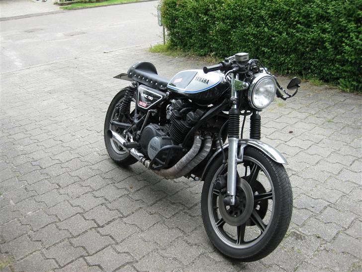 Yamaha XS750 Cafe #SOLGT# :-( - med det nye sæde billede 13