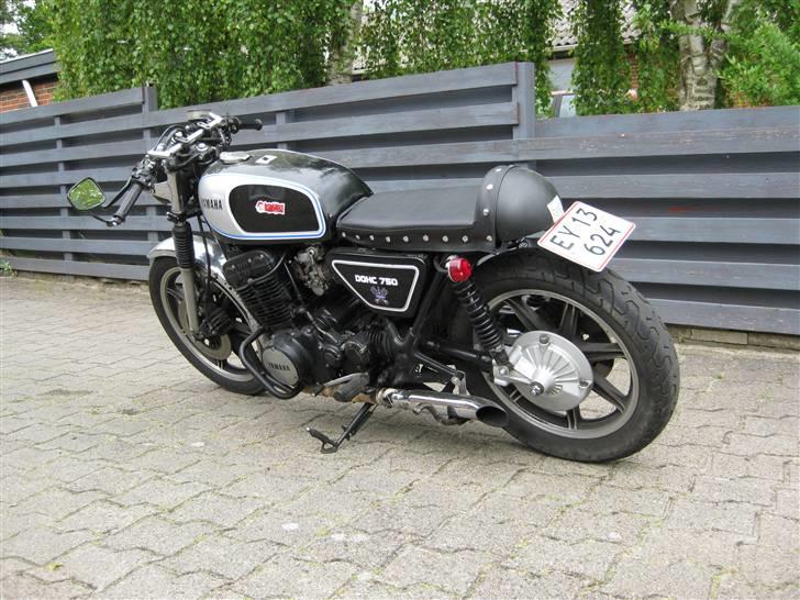 Yamaha XS750 Cafe #SOLGT# :-( - med det nye sæde billede 14