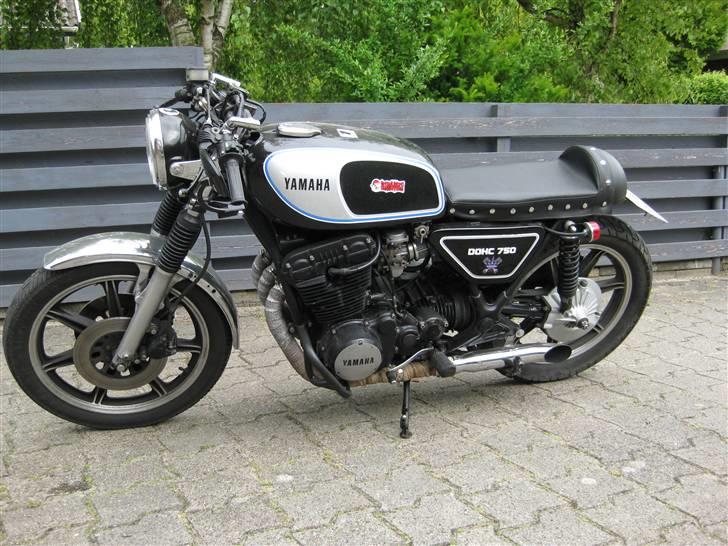 Yamaha XS750 Cafe #SOLGT# :-( - med det nye sæde billede 15