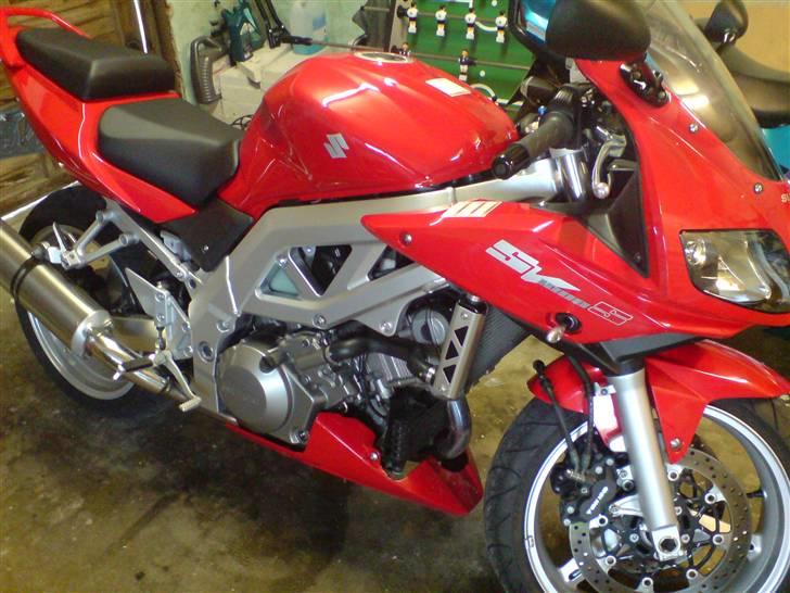 Suzuki  "SOLGT" SV1000S - Sv,en som den så ud på dagen jeg fik den hjem billede 9