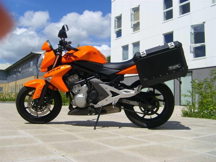 Kawasaki ER 6N - Mine Trax sidetasker billede 12