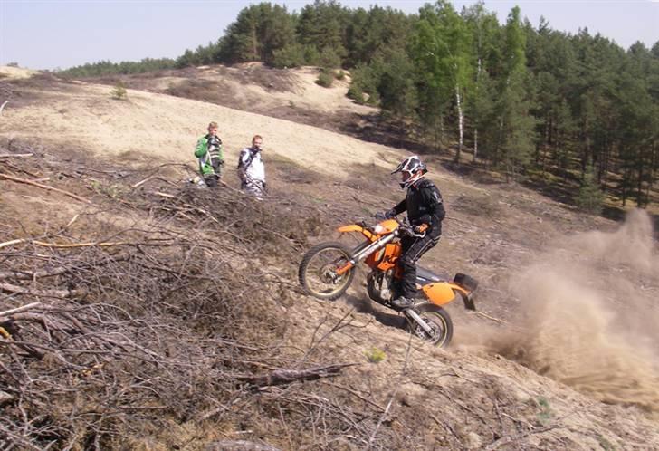 KTM 450 EXC  Solgt - Ja, jeg kom faktisk op... (Polen 2009) billede 6