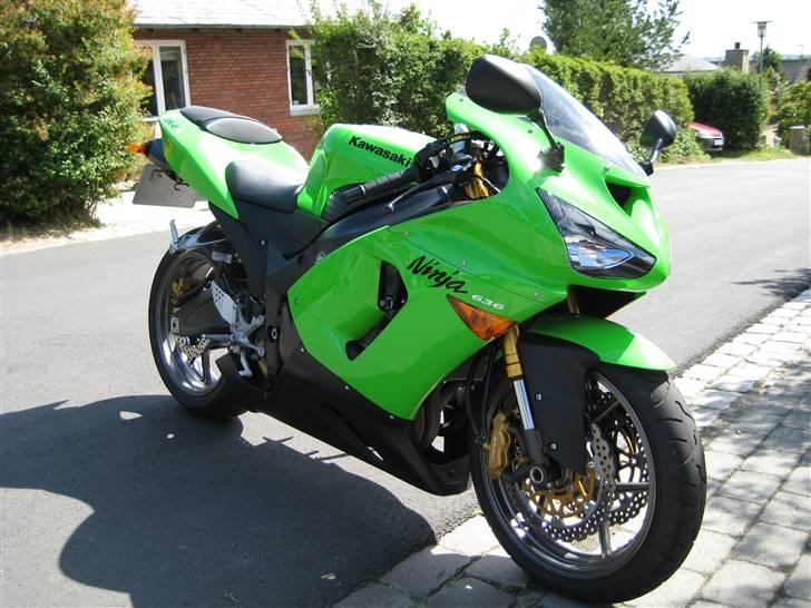 Kawasaki ZX6R 636 *Solgt* billede 4