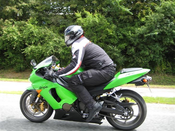 Kawasaki ZX6R 636 *Solgt* - Første køretur, på vej hjem fra Haderslev, Tak for handlen...   billede 6