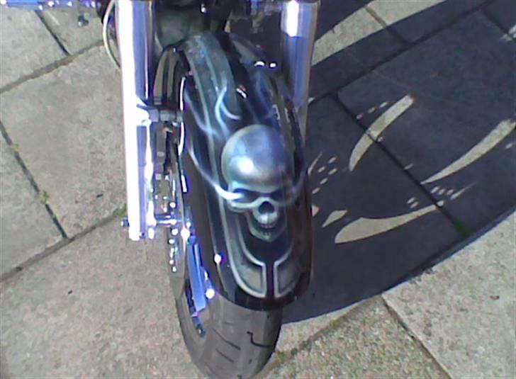 Yamaha 1100 Dragstar - Forskærmen. billede 3