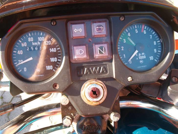 Jawa 350 Style Solgt billede 7