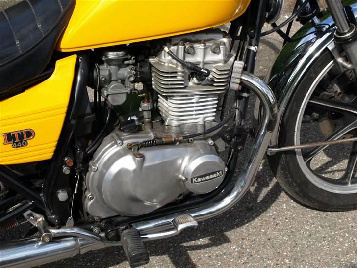 Kawasaki 440 Ltd "SOLGT" - intet pudset endnu billede 2