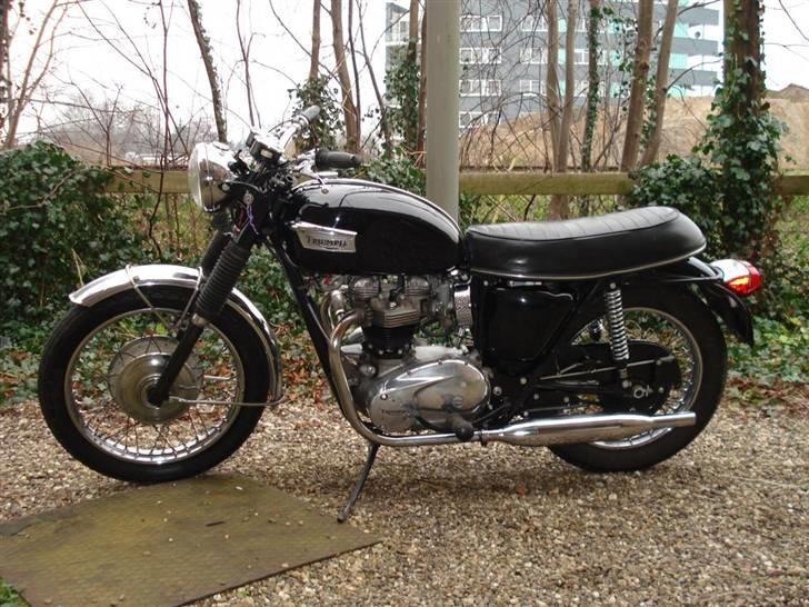 Triumph Bonneville T120 - Lige før jeg købte den billede 4