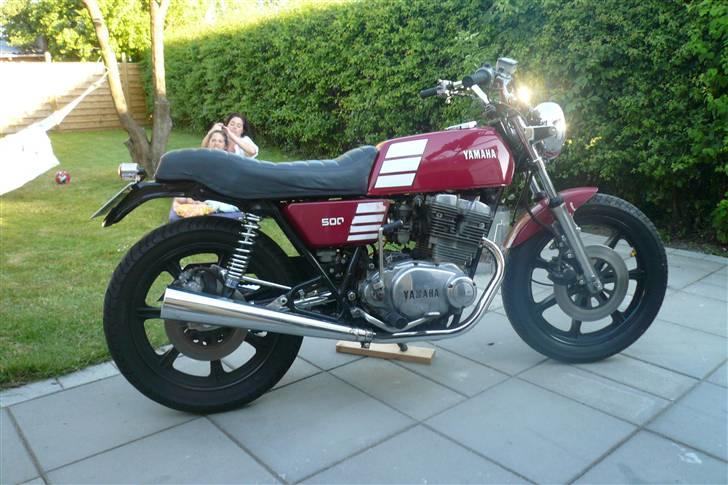 Yamaha xs500 billede 2