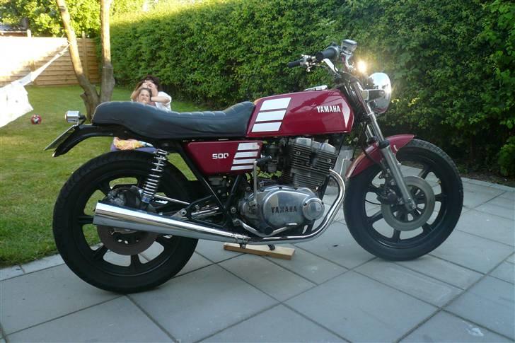 Yamaha xs500 billede 3