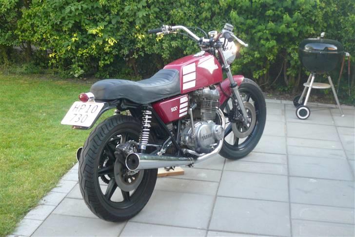 Yamaha xs500 billede 4