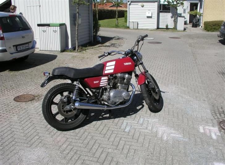 Yamaha xs500 billede 5