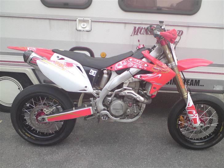 Honda crf 450 supermoto SOLGT billede 1