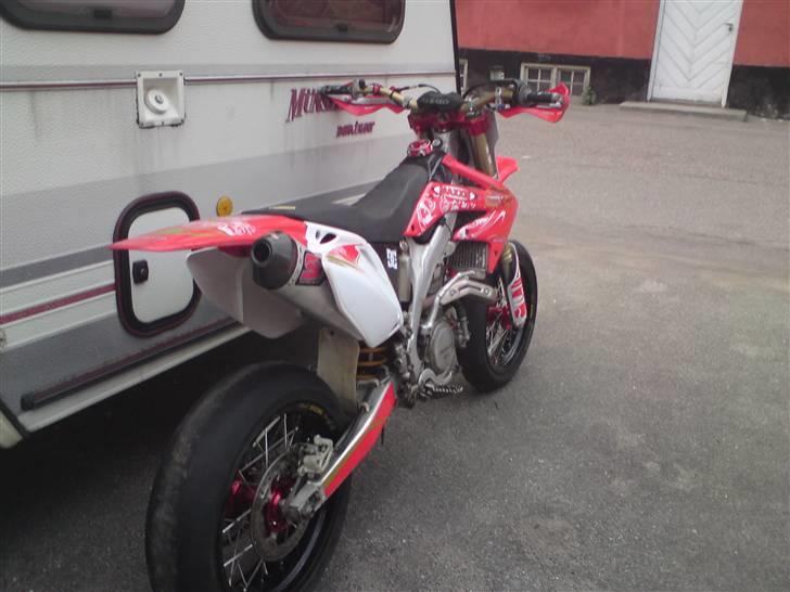 Honda crf 450 supermoto SOLGT billede 13