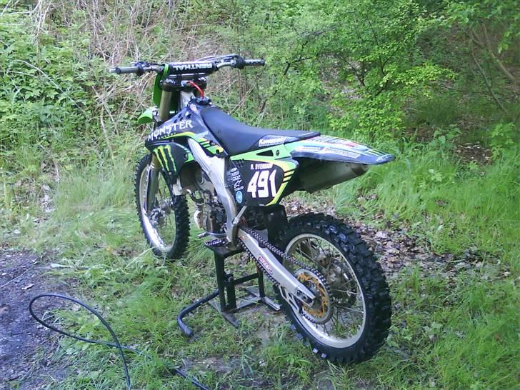 Kawasaki kx 250F solgt billede 3