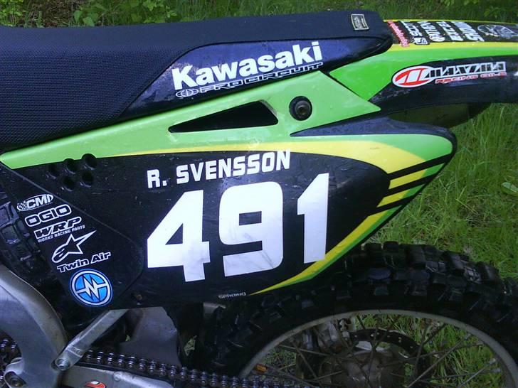 Kawasaki kx 250F solgt billede 5