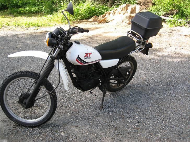 Yamaha xt 250 billede 2