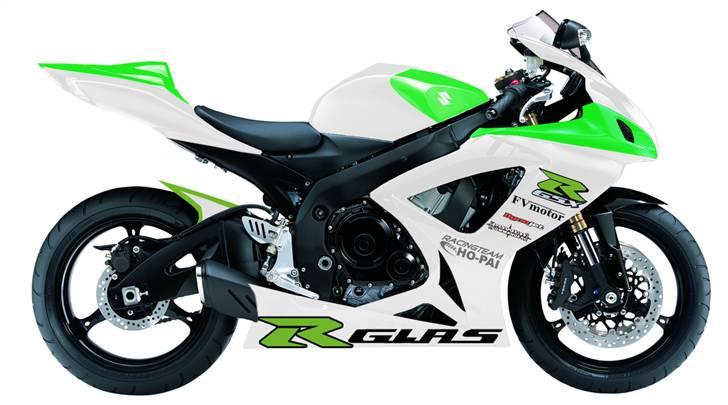 Suzuki GSXR 750 Baneged - SOLGT  billede 12