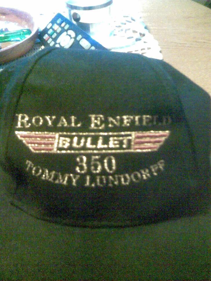 Royal Enfield Bullet ( Solgt ) - Royal Enfield Cap ( Eget design ) billede 13