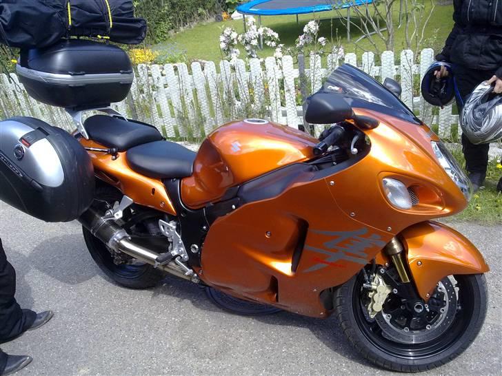 Suzuki gsx 1300 R Hayabusa - Lige hjemkommet fra weekendtræf hvor min datter var med. billede 1