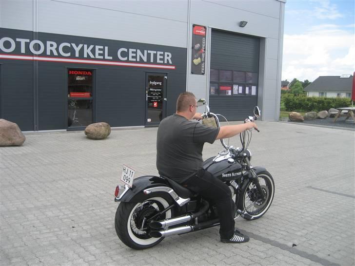 Yamaha XVS 650 (SOLGT) - Apehanger er den eneste styr der dur! Og ja, det er det bedste styr jeg har prøvet at køre med... billede 13