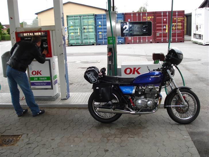 Kawasaki z 400 - ja så skal der tankes igen igen billede 11