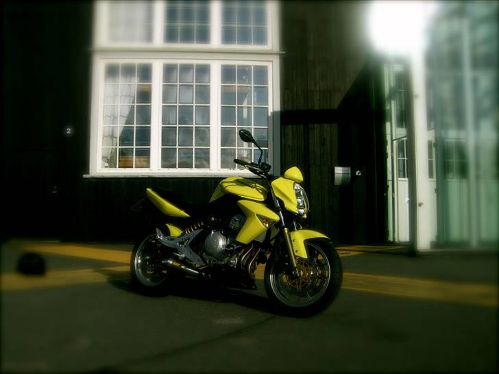 Kawasaki ER-6N Gul *Solgt* billede 1