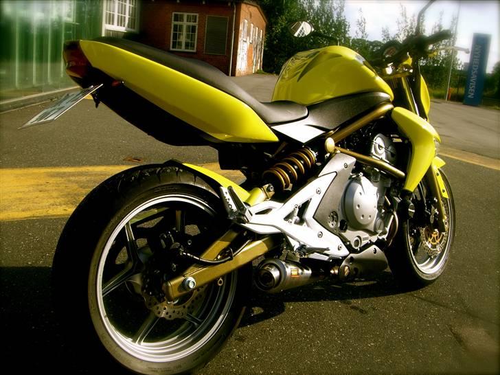 Kawasaki ER-6N Gul *Solgt* billede 7