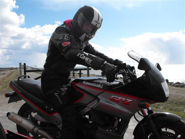 Kawasaki Gpz 500 - sådan så den gamle ud billede 8