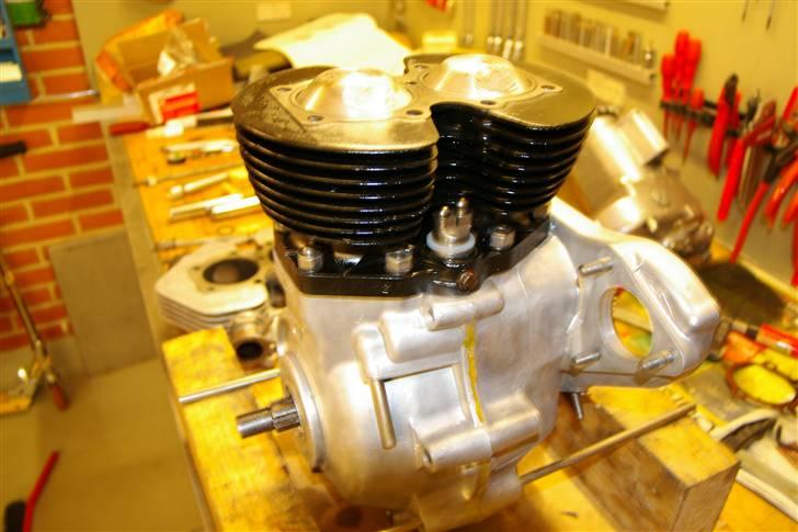 Triumph bonneville T120 - Motor samlet delvis billede 6