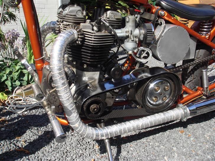 Triumph Thunderbird - Så kom der PowerWrap på forrørene billede 9