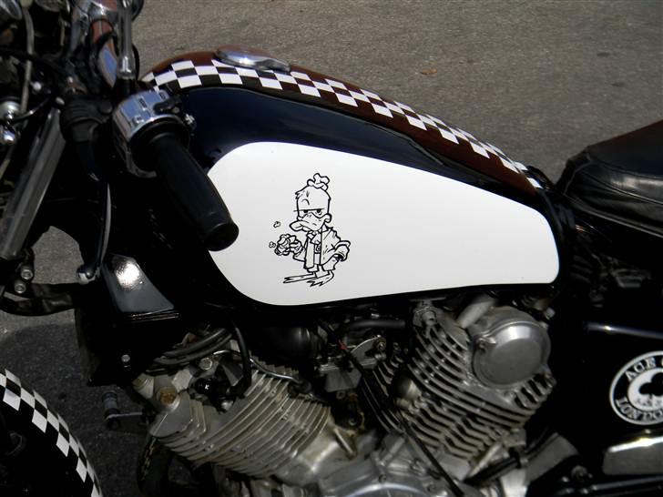 Yamaha xv 750 - I Bobbed it billede 4