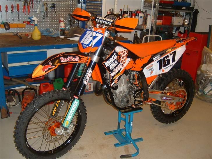 KTM 450 SXF Muscle Milk billede 1