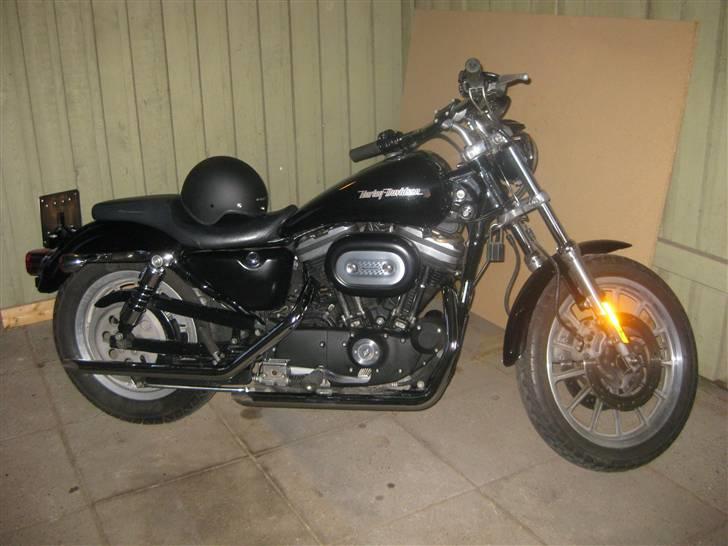 Harley Davidson Sportster R - Sådan ser den ud nu der er en uge imellem de 2 foto billede 1