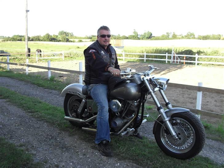 Harley Davidson flh-shovelhead-electra gl - på vej en tur i klubben hdhmc billede 13