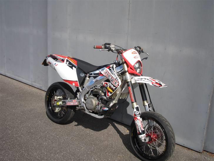 Honda crf 450 motard - som den så ud da jeg fik den billede 2