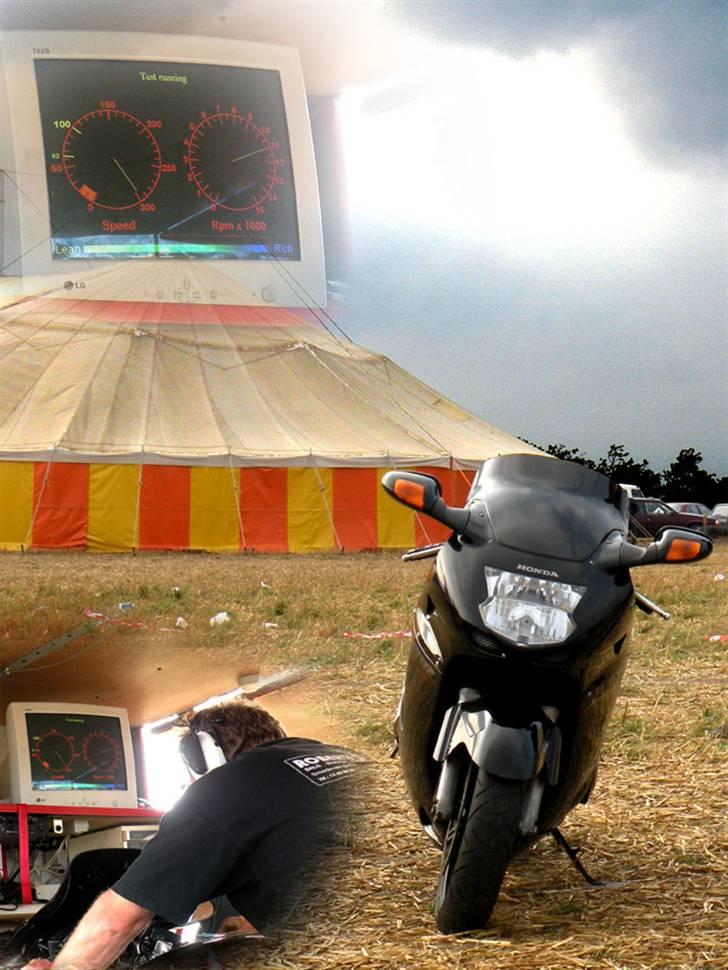 Honda CBR 1100XX Blackbird "Solgt" - 299 km/t - 138 hk. målt på baghjulet - Målt på Als Træf 2009 af Roberts MC, Guderup billede 8