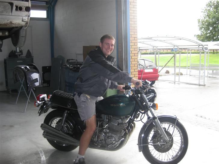 Honda 750 four K projekt igang billede 3