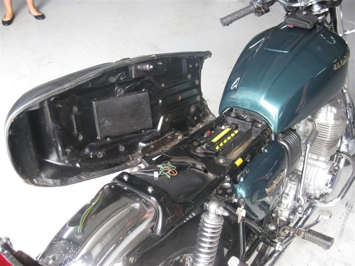 Honda 750 four K projekt igang billede 11