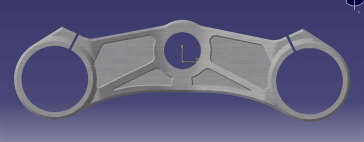 Suzuki SV 996 Standard - 1 stk 3D tegning af den nye underbro billede 20