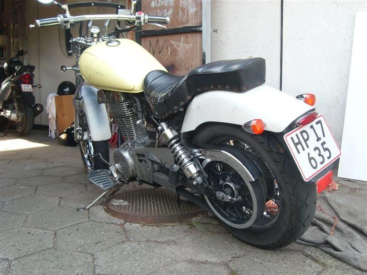 Suzuki Ls 650 Savage - Inden den blev malet. billede 2