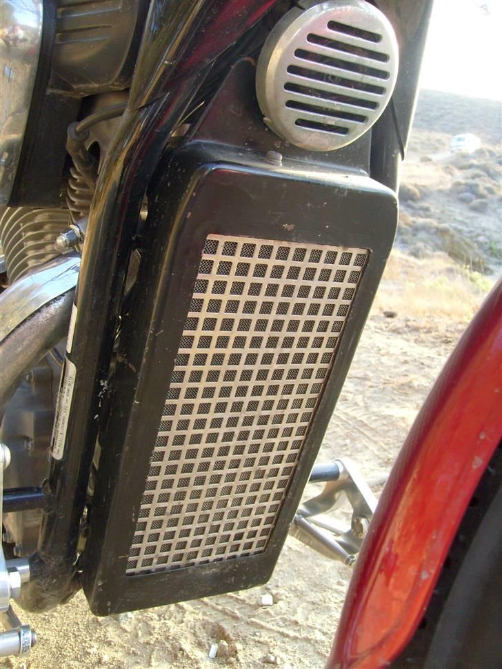 Honda VT 600 UNDER CONSTRUCTION (Tidligere MC) - Let modificeret kølergitter. Og ja jeg ved godt at det trænger til lidt maling. Det gør hele cyklen jo... billede 5