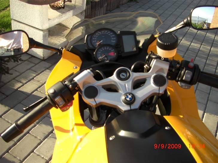 BMW F 800 S "solgt" - OBC=on board computer.. Og varmehåndtag billede 9