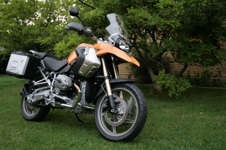 BMW R1200GS - Netop landet efter turen hjem fra forhandleren billede 3