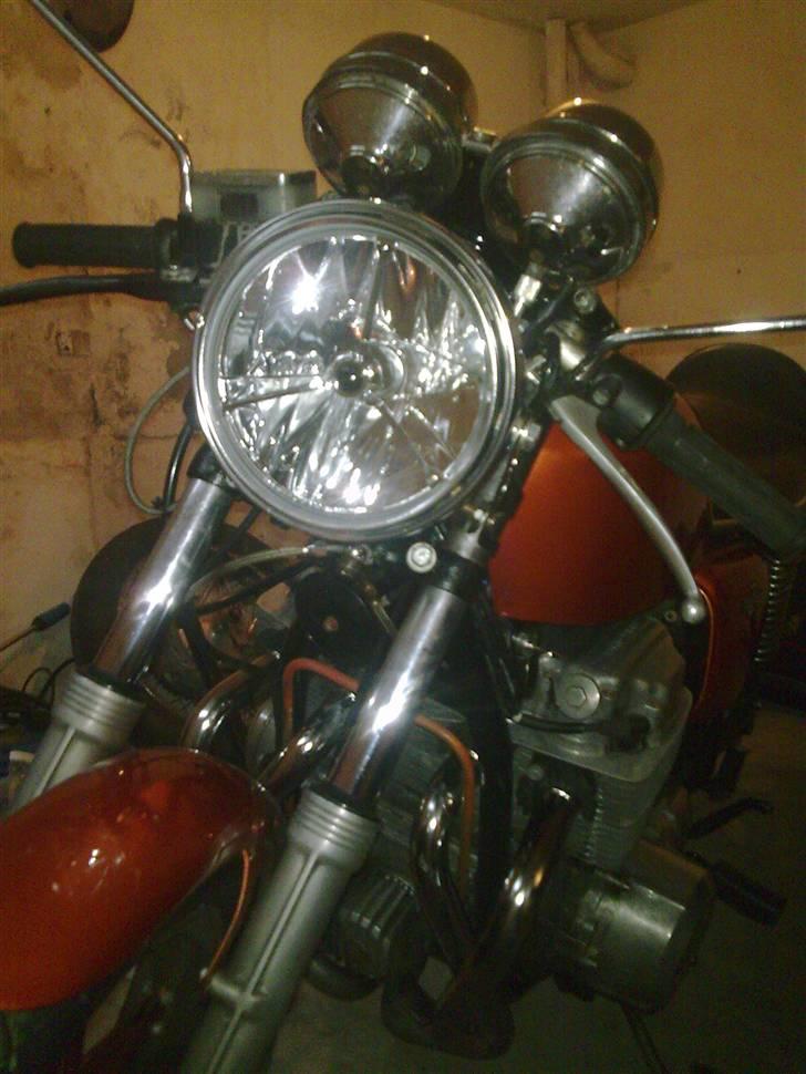 Honda CB 750 (836) Cafe Racer - ny cafe forlygte billede 11