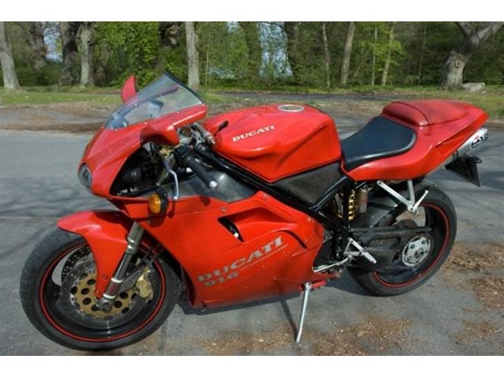 Ducati 916 (SOLGT) billede 1